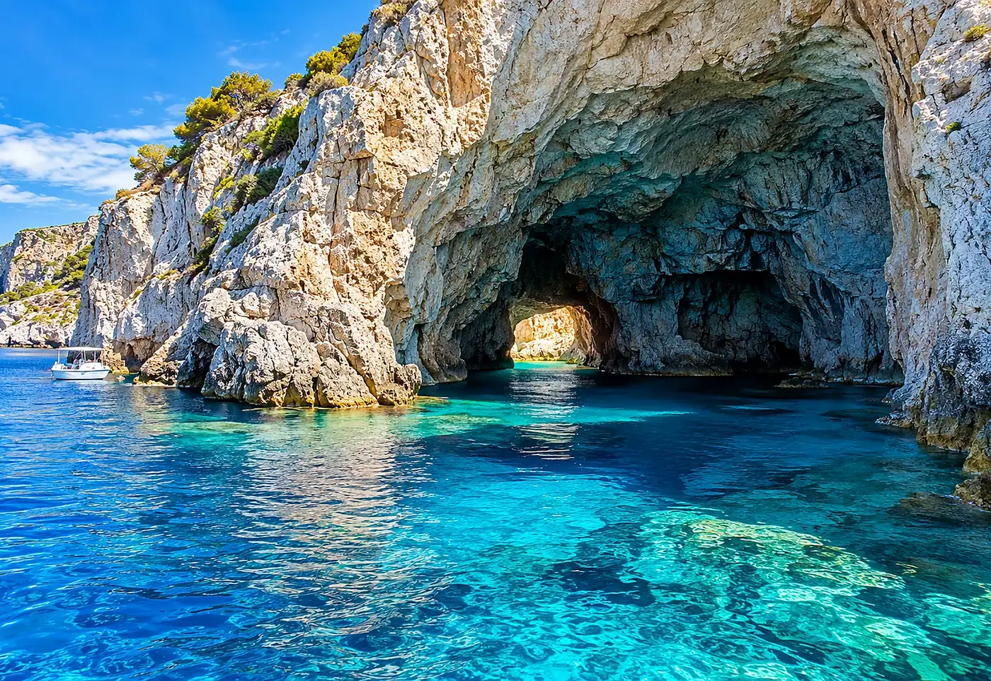 Hidden caves